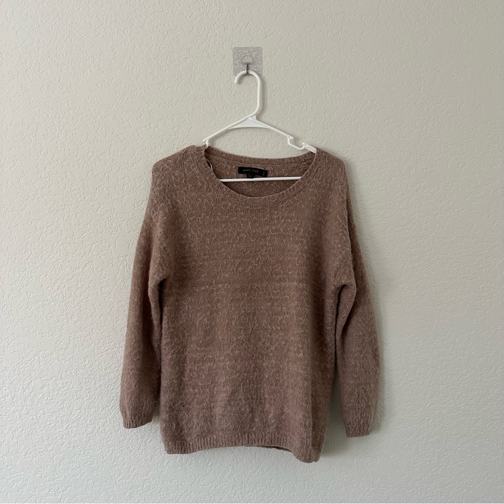 Love Tree Women's Fuzzy Sweater | Size: S